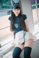 Jeong Jenny 정제니, [DJAWA] Classic Athletic Girl in Navy Blue Set.02 P14 No.6d49f0