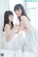 Coser @ 桜 桃 喵 Vol.045: 白色 长裙 (58 photos) P36 No.5bfb0e