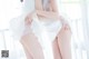 Coser @ 桜 桃 喵 Vol.045: 白色 长裙 (58 photos) P8 No.a65b14