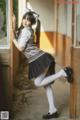 Coser@桜井宁宁 Vol.053: 废墟jk (74 photos) P1 No.0341cb