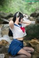 Coser @ 白 烨 Vol.013: 湿身 JK 水下 版 (98 photos) P35 No.889ee4