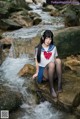 Coser @ 白 烨 Vol.013: 湿身 JK 水下 版 (98 photos) P16 No.ea2a8d