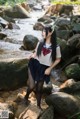 Coser @ 白 烨 Vol.013: 湿身 JK 水下 版 (98 photos) P88 No.a362f9