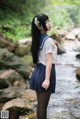 Coser @ 白 烨 Vol.013: 湿身 JK 水下 版 (98 photos)