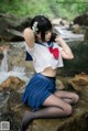 Coser @ 白 烨 Vol.013: 湿身 JK 水下 版 (98 photos) P33 No.8a266a