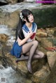 Coser @ 白 烨 Vol.013: 湿身 JK 水下 版 (98 photos) P73 No.621eb2