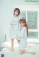 BoLoli 2017-04-07 Vol.042: Models Xia Mei Jiang (夏 美 酱) and Liu You Qi Sevenbaby (柳 侑 绮 Sevenbaby) (51 photos) P35 No.f92e82